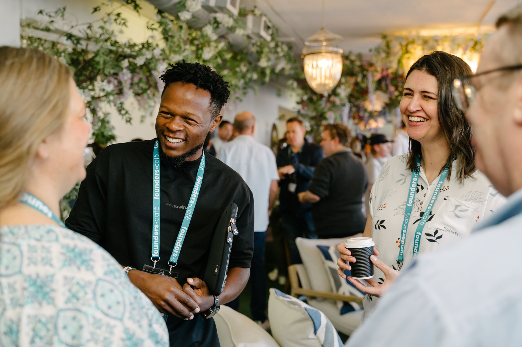 Stop networking. Start conversations.